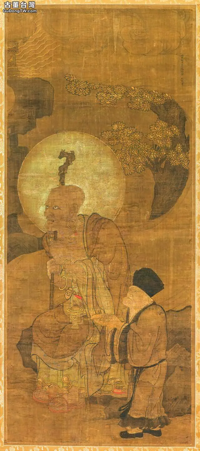 名畫｜南宋 金大受《十六羅漢圖》浙江佛畫期間最早的作品