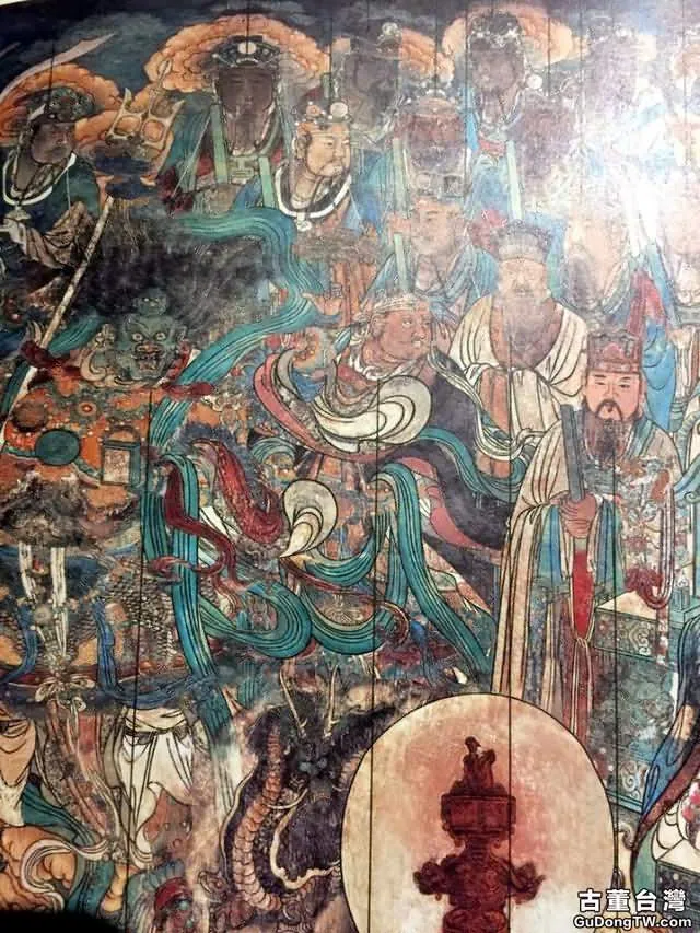 中國古代壁畫奇葩「朝元圖」，三百個形象神采無一雷同
