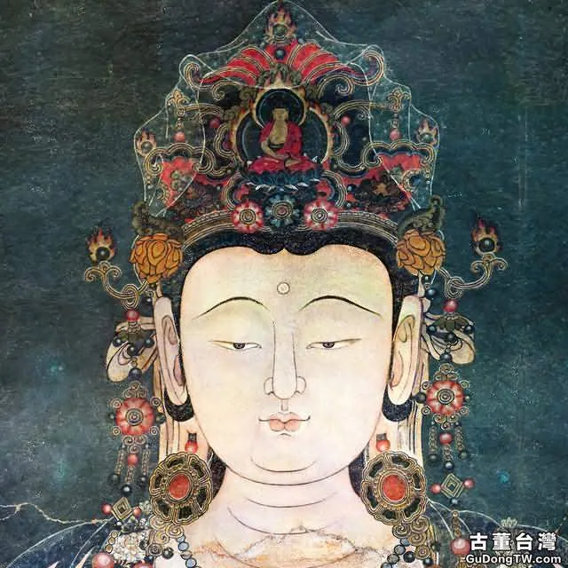 法海寺壁畫《水月觀音圖》