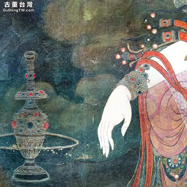 法海寺壁畫《水月觀音圖》