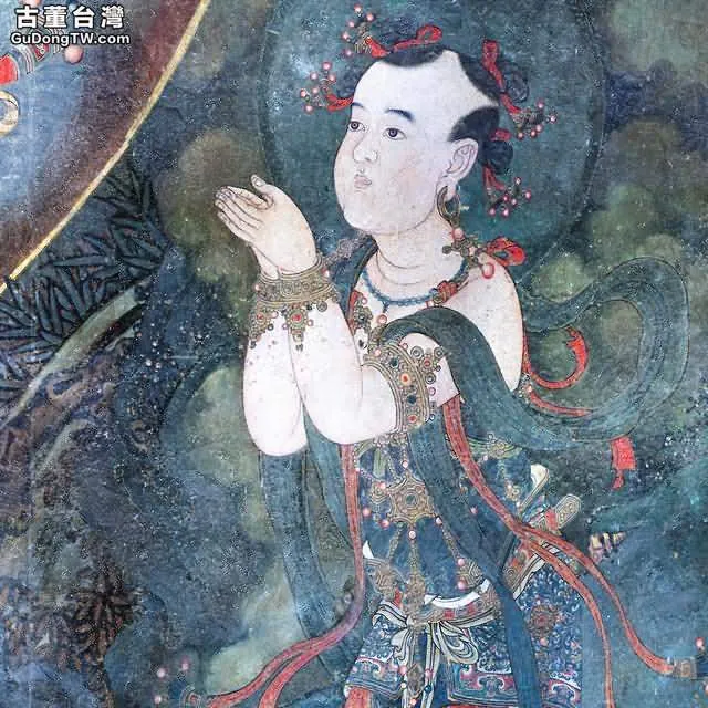 法海寺壁畫《水月觀音圖》