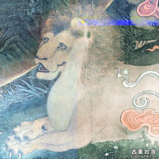 北京法海寺壁畫《文殊菩薩圖》阿囉跛者娜