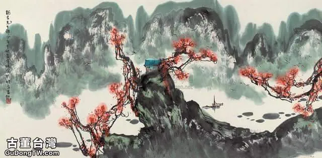 劉寶純二十二幅山水作品畫欣賞
