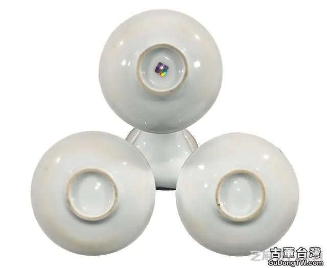永樂 甜白釉三壺連通器