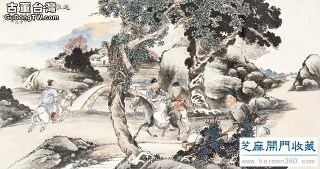 於畫無不能，詩書畫並稱「三絕」——馬駘