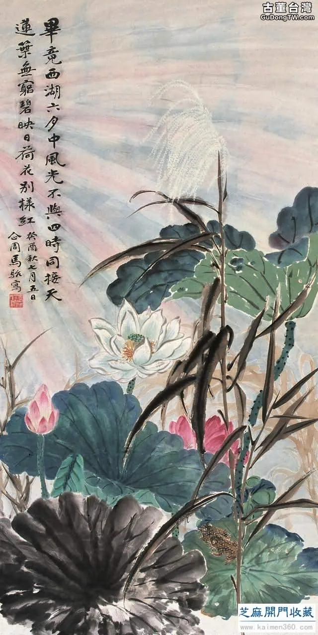 於畫無不能，詩書畫並稱「三絕」——馬駘