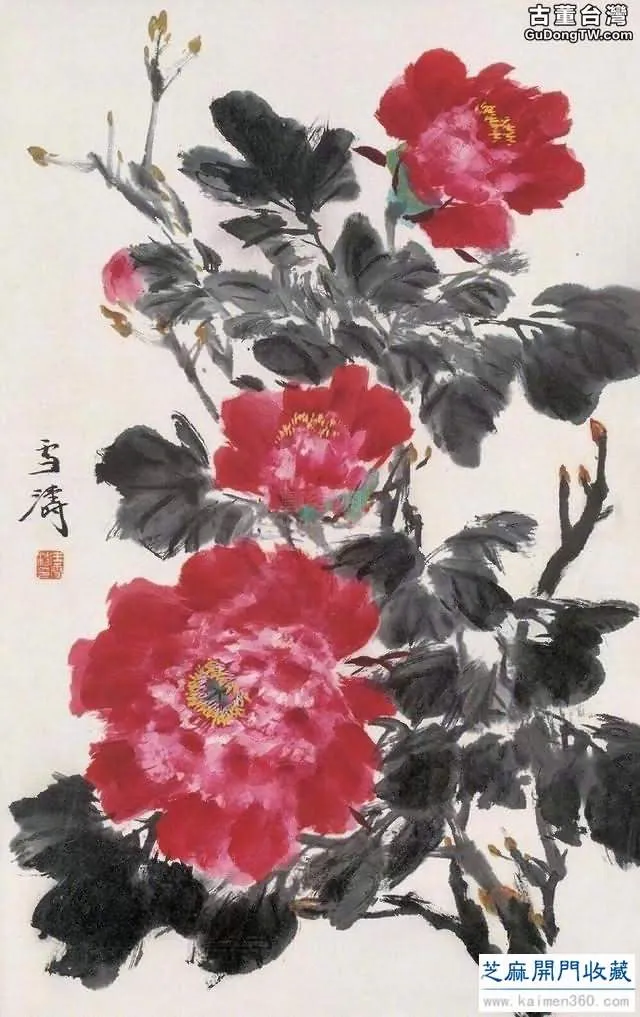 現代中國卓有成就的花鳥畫大師——王雪濤（精品100幅）