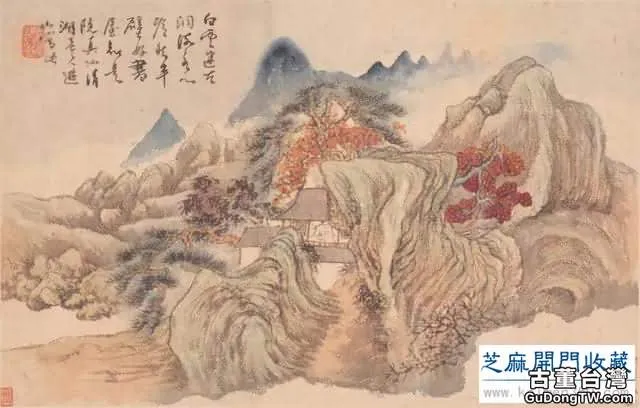 賞畫|上海博物館藏 石濤《山水花卉冊》