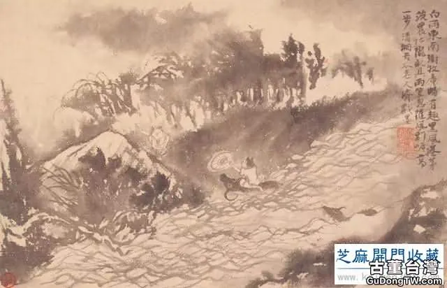 賞畫|上海博物館藏 石濤《山水花卉冊》