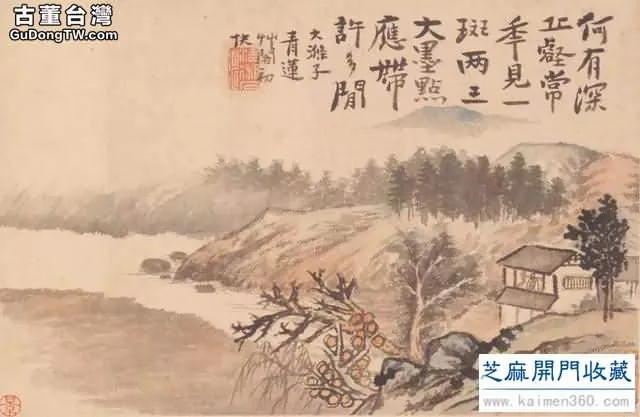 賞畫|上海博物館藏 石濤《山水花卉冊》