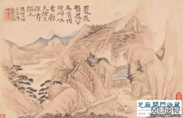 賞畫|上海博物館藏 石濤《山水花卉冊》