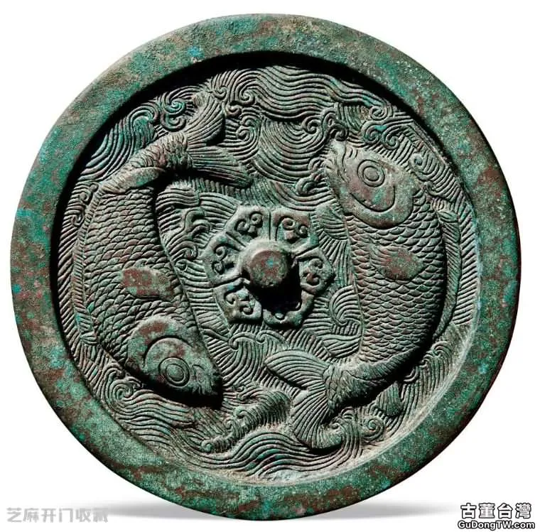 金代雙魚銅鏡價格
