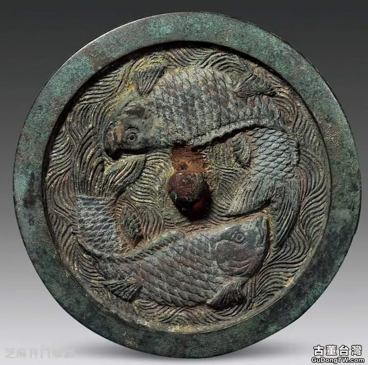 金代雙魚銅鏡價格