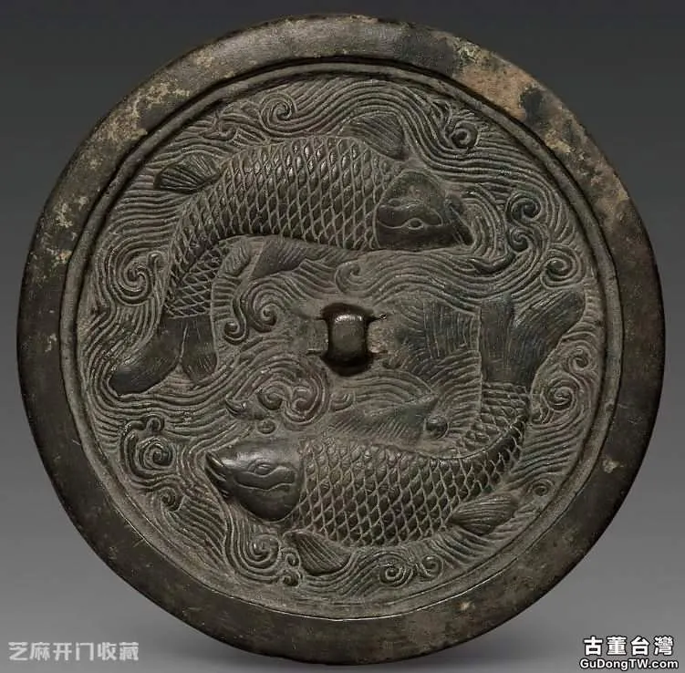 金代雙魚銅鏡價格
