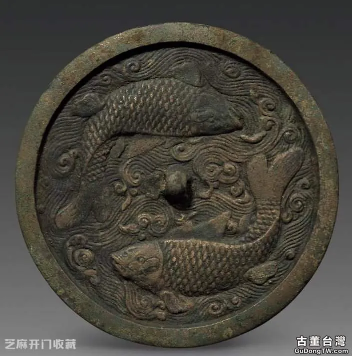 金代雙魚銅鏡價格
