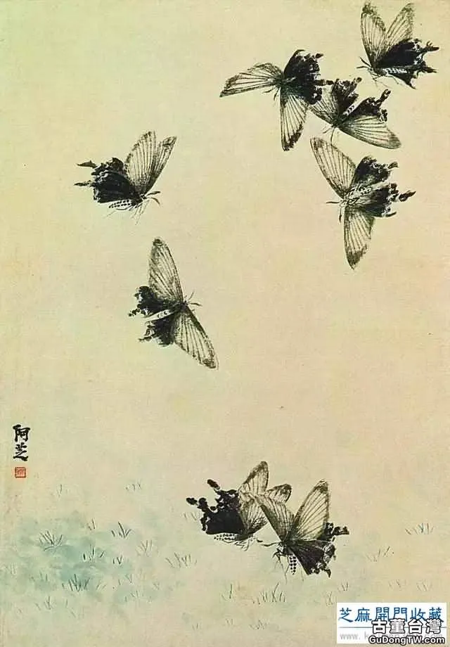 齊白石草蟲圖200張，他把草蟲畫活了