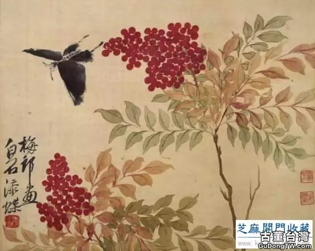 齊白石草蟲圖200張，他把草蟲畫活了