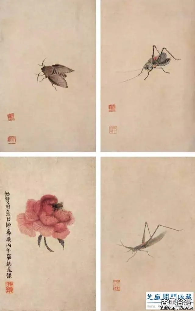 齊白石草蟲圖200張，他把草蟲畫活了