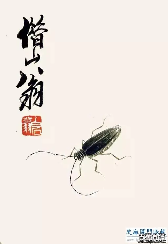 齊白石草蟲圖200張，他把草蟲畫活了