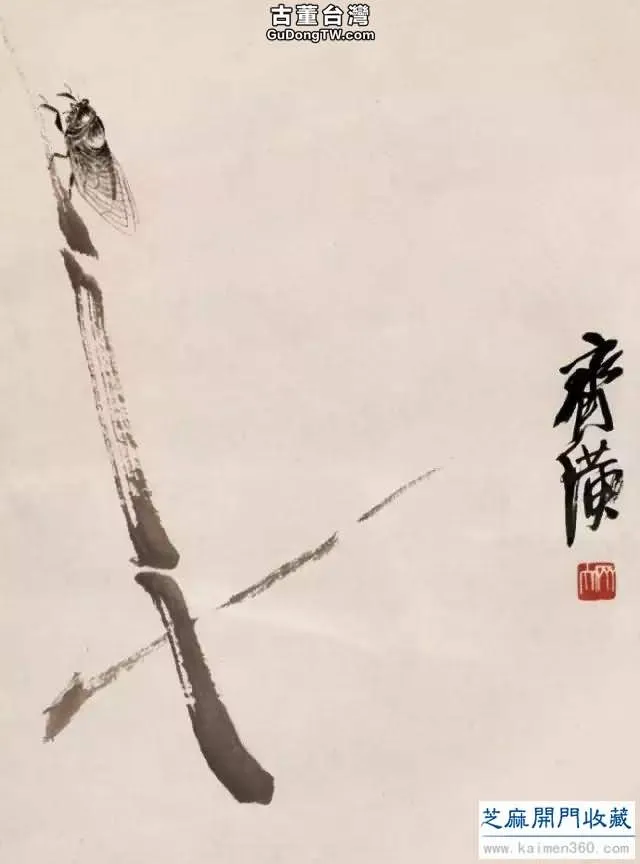 齊白石草蟲圖200張，他把草蟲畫活了