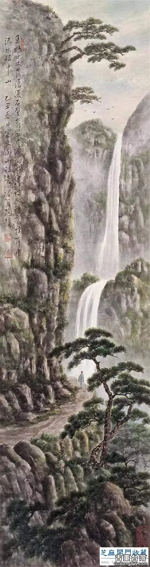 陶冷月山水精品50幅，月色撩人！