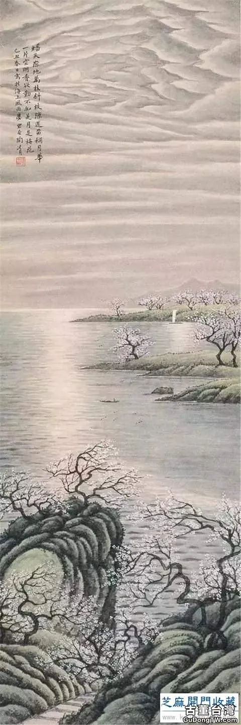 陶冷月山水精品50幅，月色撩人！