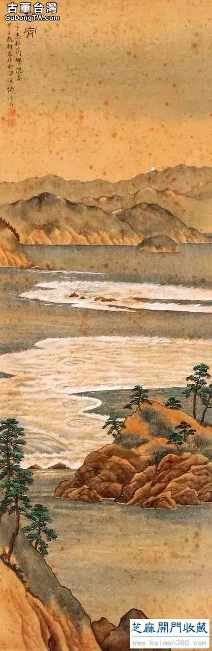 陶冷月山水精品50幅，月色撩人！