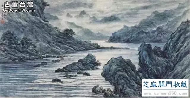 陶冷月山水精品50幅，月色撩人！