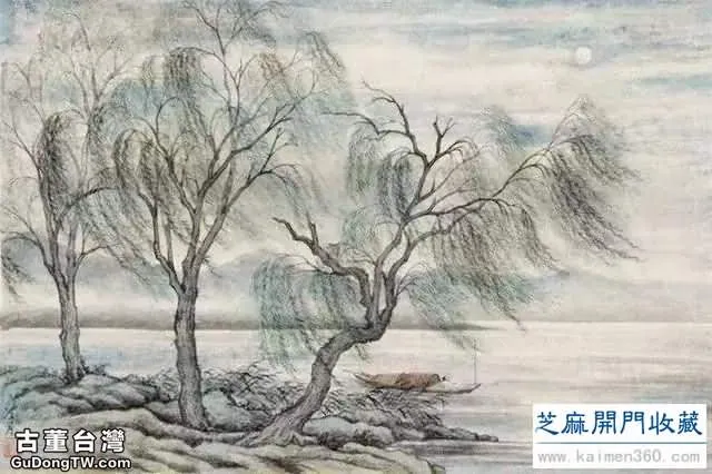 陶冷月山水精品50幅，月色撩人！