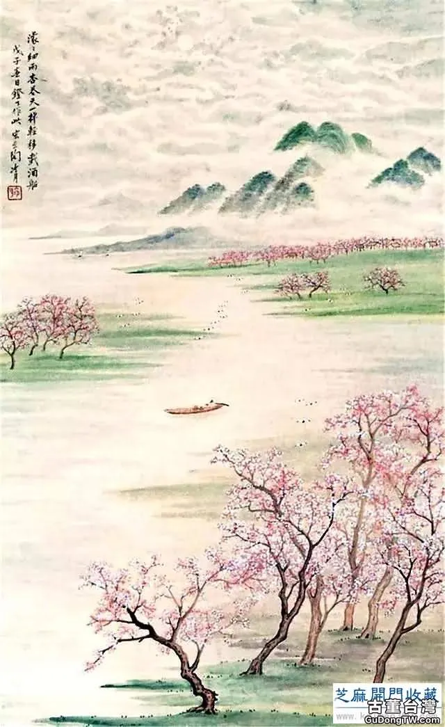 陶冷月山水精品50幅，月色撩人！