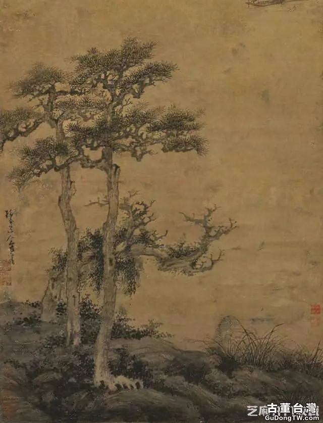不容錯過的中國名畫——元·吳鎮《洞庭漁隱圖》