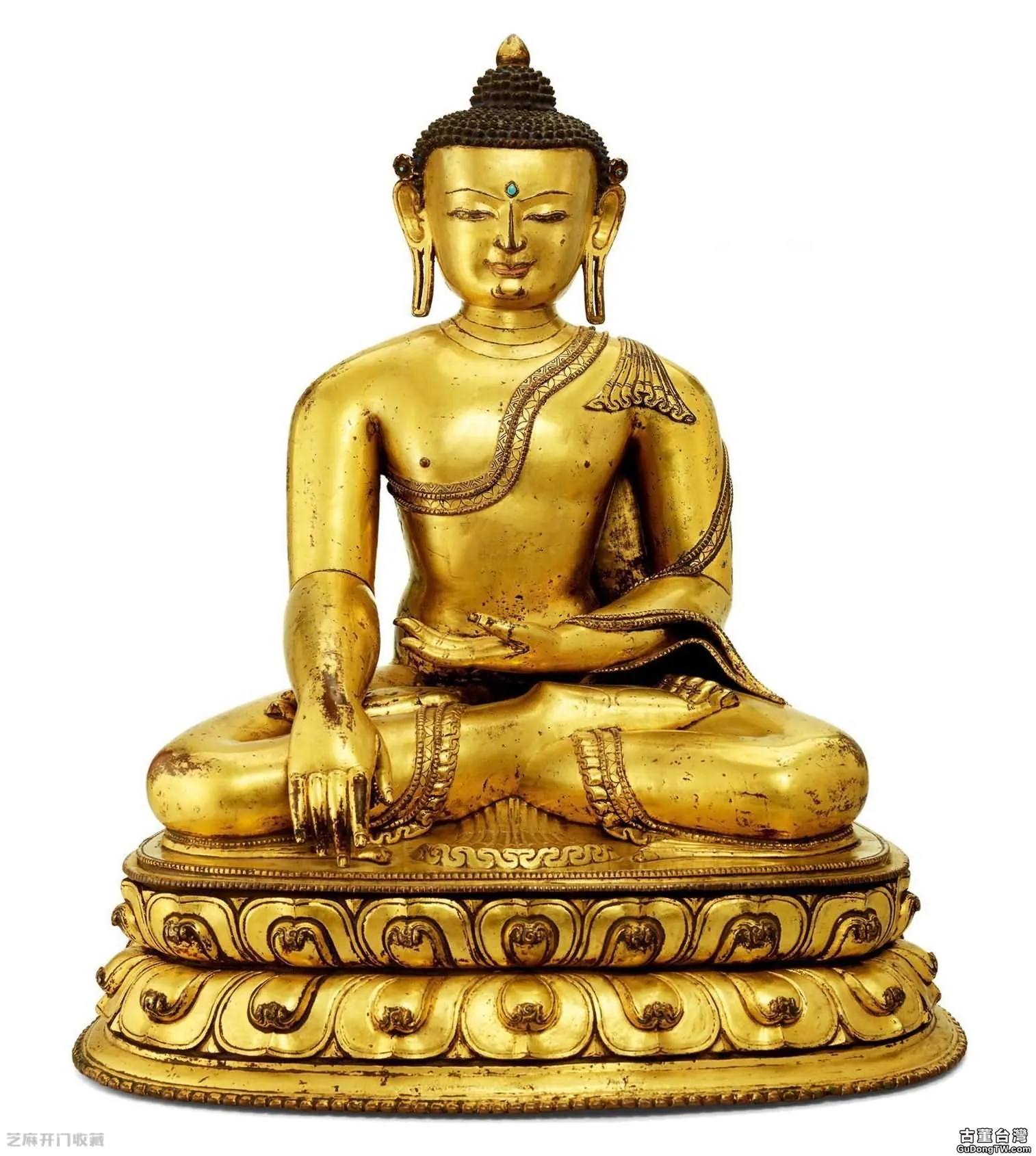 尼泊爾銅鎏金佛像如何辨別