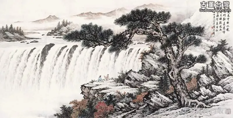 黃君璧 史上第一位租用直升機看瀑布的大畫家