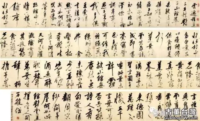 明代書法100家，震撼！