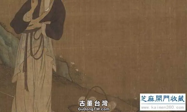 周文矩《西子浣紗圖》中的西施，為啥不是我們想像中的模樣