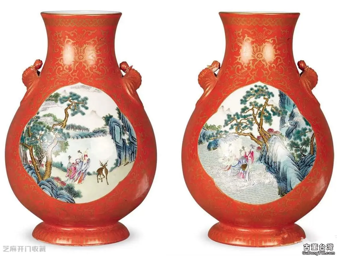 麻姑獻壽粉彩瓷器圖片及拍賣成交價格