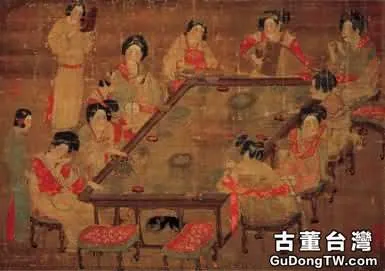 中國十大傳世名畫《唐宮仕女圖》（全集 特大高清圖）