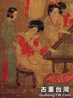 中國十大傳世名畫《唐宮仕女圖》（全集 特大高清圖）