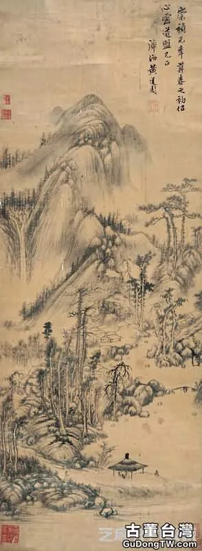 明末名家黃道周山水畫價值