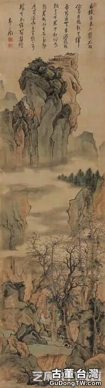 明末名家黃道周山水畫價值