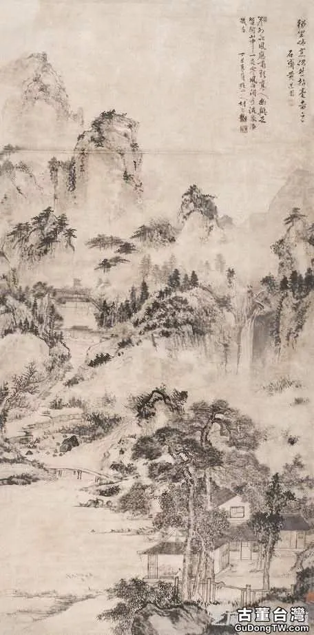 明末名家黃道周山水畫價值