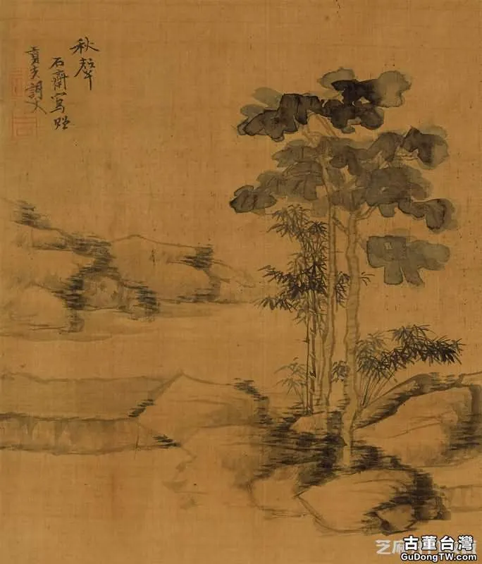 明末名家黃道周山水畫價值