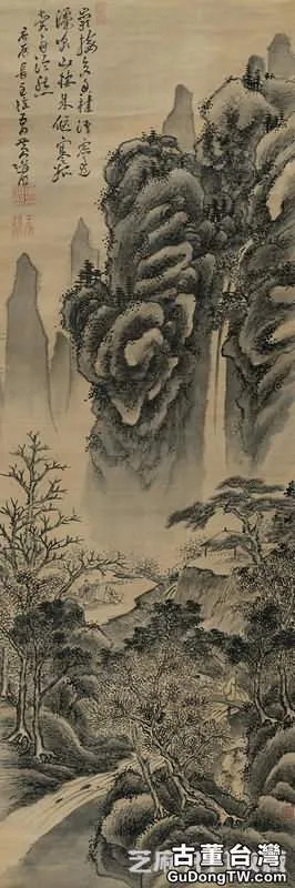 明末名家黃道周山水畫價值