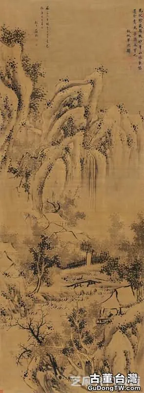 當代名家豎幅山水畫圖片欣賞