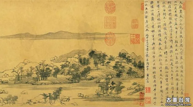 黃公望《富春山居圖》(共20張圖片)-古董台灣