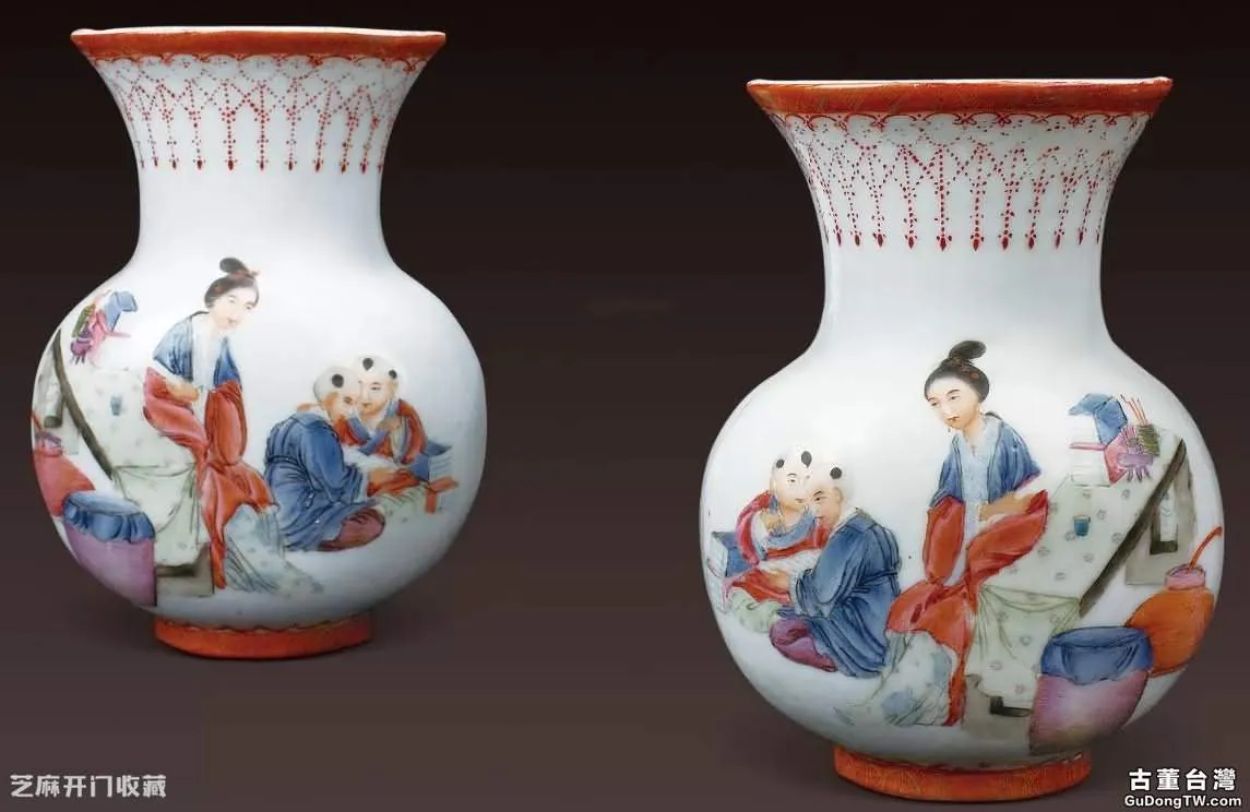 民國粉彩三娘教子紋瓷器收藏價值