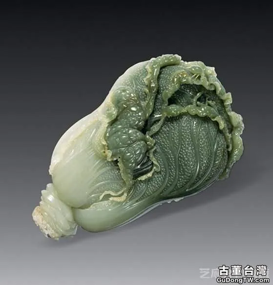 台北故宮翡翠玉白菜的樣式及寓意