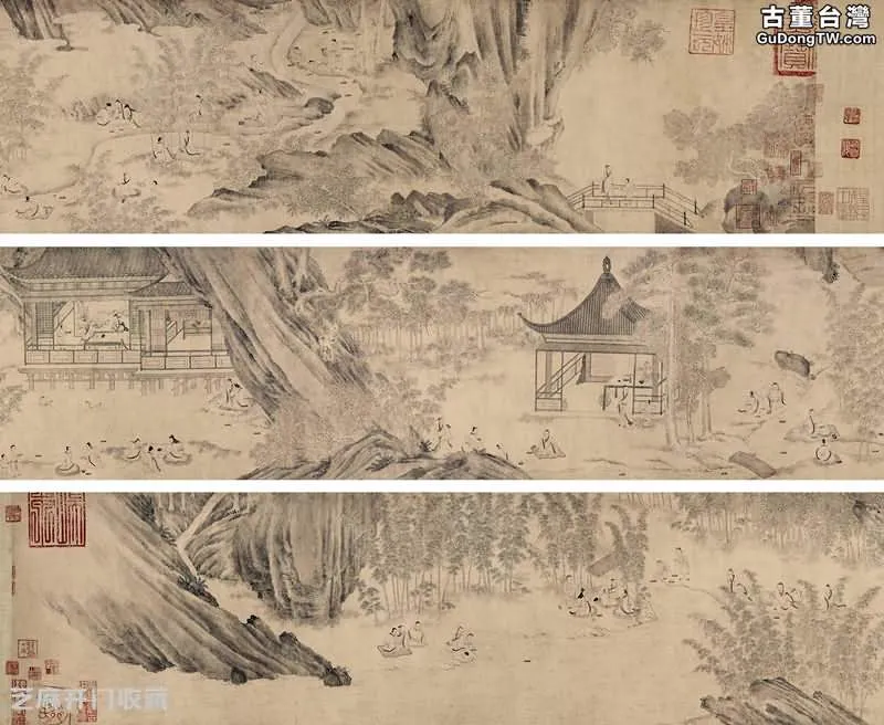 北宋畫家李公麟國畫白描人物佛像畫《十六應真圖》價值三億值嗎