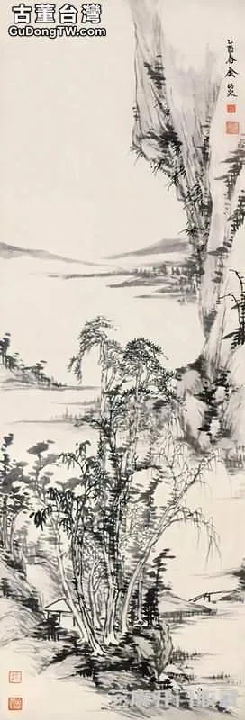 江南水鄉水墨畫的特點有哪些