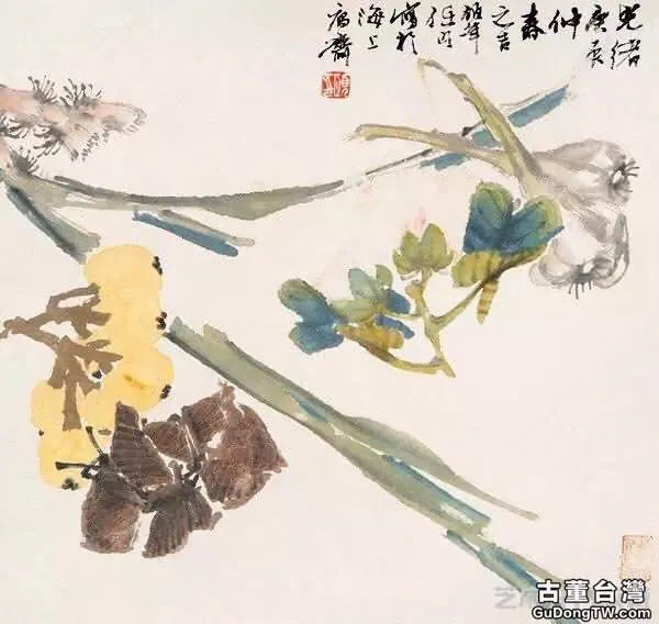 清末著名畫家任伯年花鳥畫欣賞!